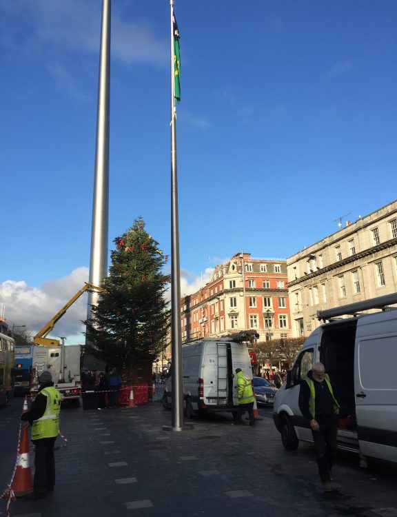 Stainless Steel Flag Poles | Custom built Flagpole | FlagPoles Ireland