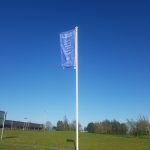 Aluminum FlagPoles with Rotating Banner Arm
