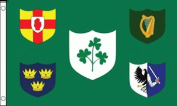 Ireland Rugby Flag 6ft x 3ft | Irish Rugby Flags | FlagPoles Ireland