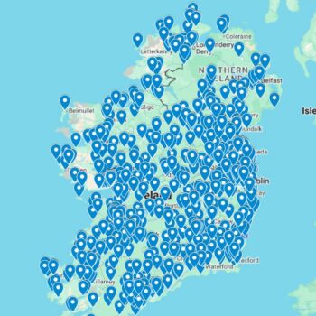 Flagpoles ireland Installation Map